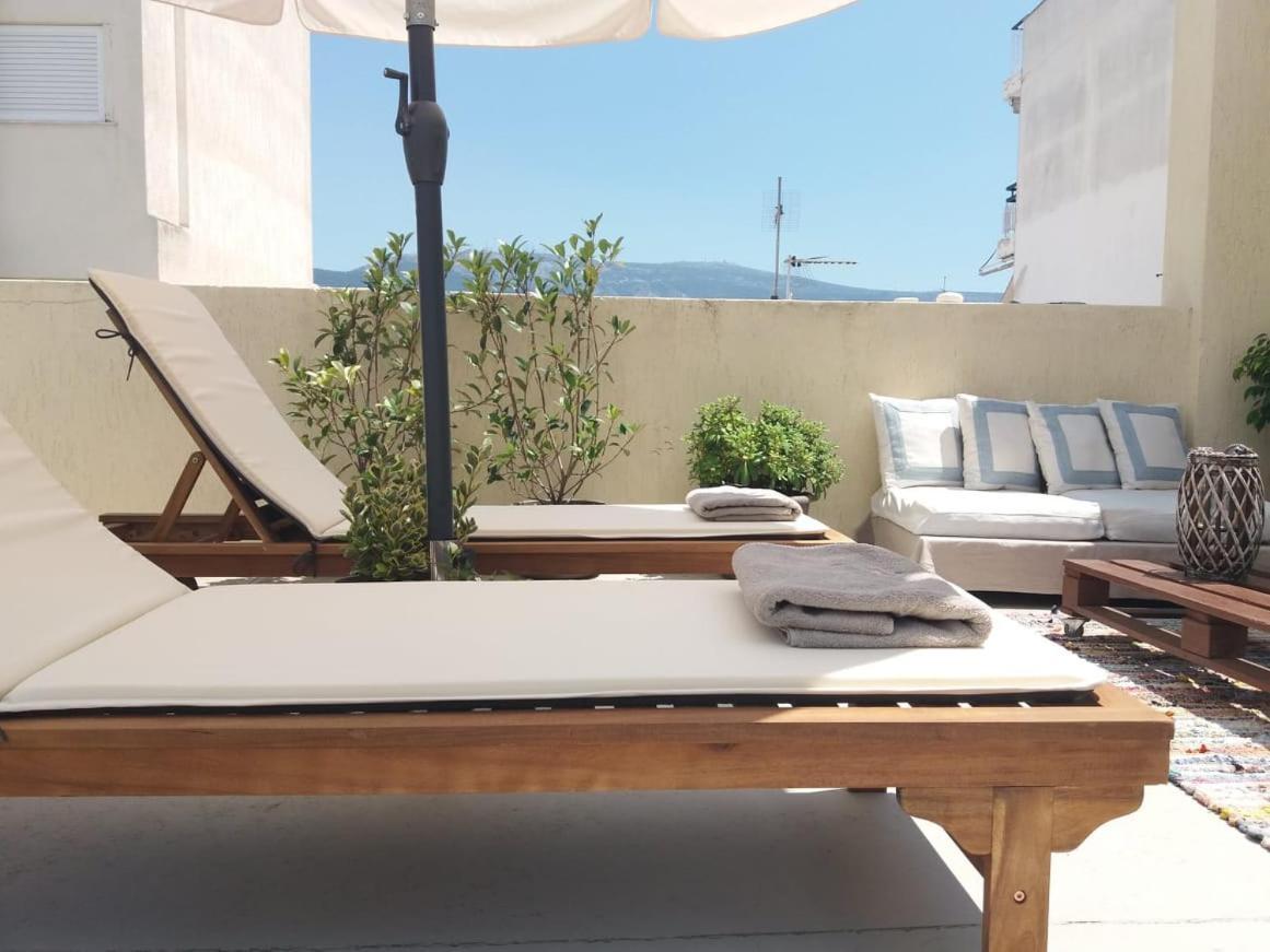 Inspiration Guestroom With Amazing Roof Garden Atenas Exterior foto